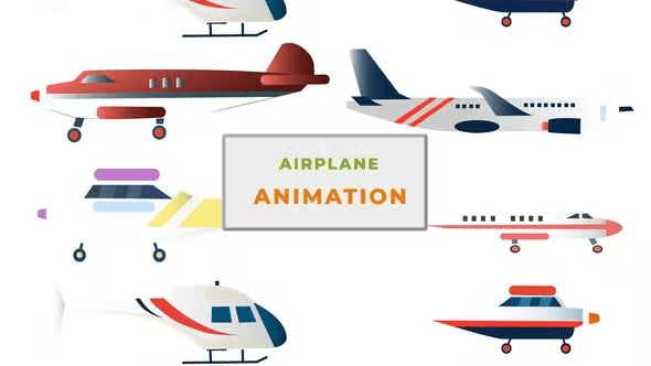 Videohive-Airplane-Pack-Animation-42802998